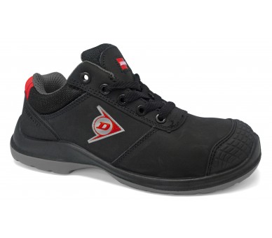 Dunlop FIRST ONE ADV EVO أحذية العمل والسلامة المنخفضة باللون الأسود والرمادي