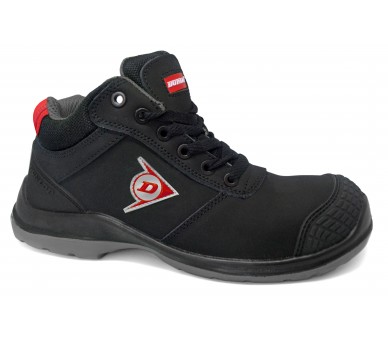 Wysokie buty robocze i ochronne Dunlop FIRST ONE ADV EVO czarno-szare