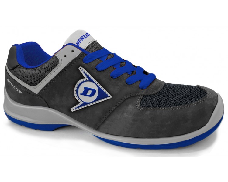 Dunlop FLYING SWORD EVO PU-PU ESD S3 - chaussures de travail et de sécurité noires et bleues