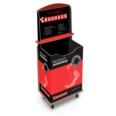 BAUHAUS PONOŽKY VEĽKOSŤ UNI PACK 3 páry