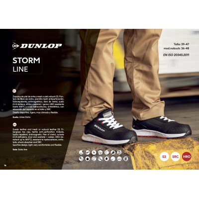 Dunlop STORM S3 Navy - scarpe da lavoro e antinfortunistiche