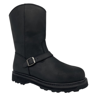 mjr. zeman BED botas de motocicleta com zíper