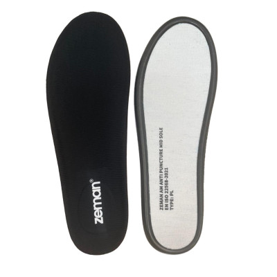 Zeman ANTIPERFORFOR semelle intérieure amovible en mousse Aramide + EVA antiperforante pour chaussures de sécurité