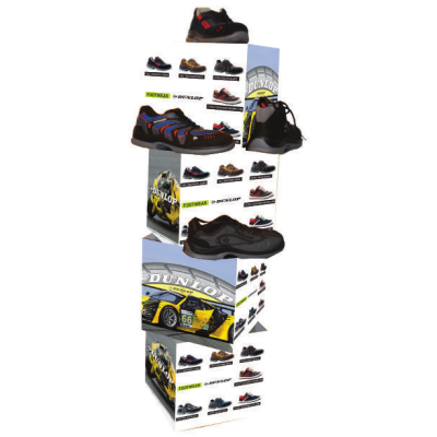 DUNLOP Schuhregal für den Laden
