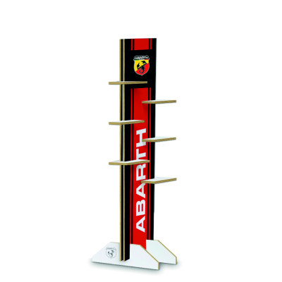ABARTH TOWER DISPLAY - Torre espositiva a 6 posti (senza bandiera)
