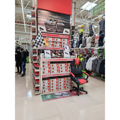 ABARTH GRAND PRÉSENTOIR (60 CHAUSSURES) Grand présentoir