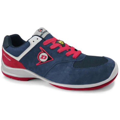 Dunlop FLYING ARROW Lady PU-PU ESD S3 - scarpe da lavoro e sicurezza da donna blu-grigie