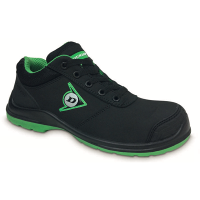 Dunlop FIRST ONE ADV Low PU-PU S3 - zapatos de trabajo y de seguridad negro-verde