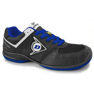 Dunlop FLYING SWORD PU-PU ESD S3 - noir et bleu chaussures de travail et de sécurité