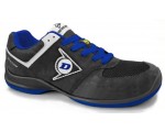 DUNLOP Flying Sword PU-PU ESD S3 - Black and Blue Work and Safety Shoes