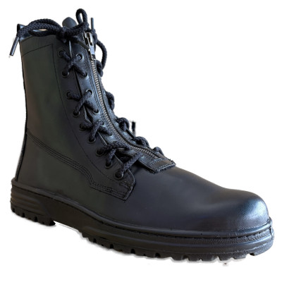 ZZM-7190 Höher über dem Knöchelstiefel mit Schnürverschluss und Reißverschluss