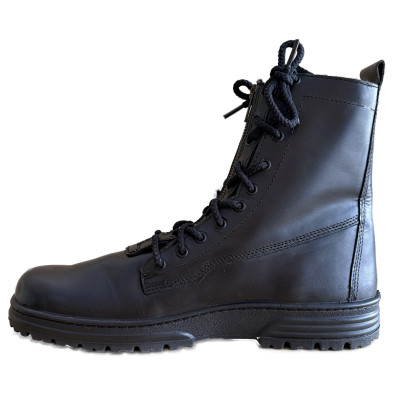 ZZM-7190 Mais acima do tornozelo botas de serviço com fecho de amarração e fecho