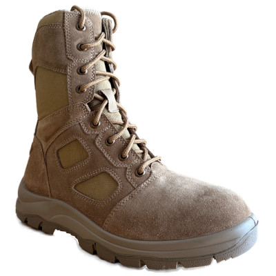 ZZM-13005 Bottes militaires et de service du désert avec fermeture éclair