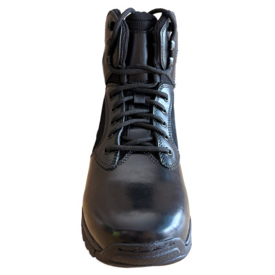 ZZM-13014 Botas militares e de serviço pretas com fecho