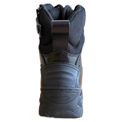 ZZM-13014 Botas militares e de serviço pretas com fecho