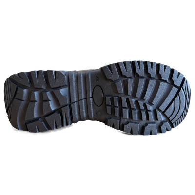 ZZM-13014 Militär- und Dienststiefel schwarz mit Reißverschluss